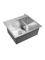 Мойка для кухни нержавеющая WISENT WS35040 W02-114 W405A