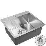 Мойка для кухни нержавеющая WISENT WS35040 W02-114