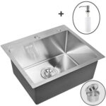 Мойка для кухни нержавеющая WISENT WS35040 W02-114 W405A