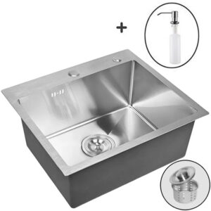 Мойка для кухни нержавеющая WISENT WS35040 W02-114 W405A