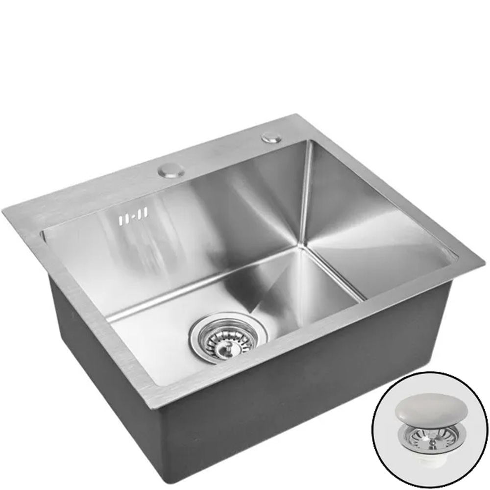 Мойка для кухни нержавеющая WISENT WS35040/WGER013 Мойка для кухни нержавеющая WISENT WS35040/WGER013