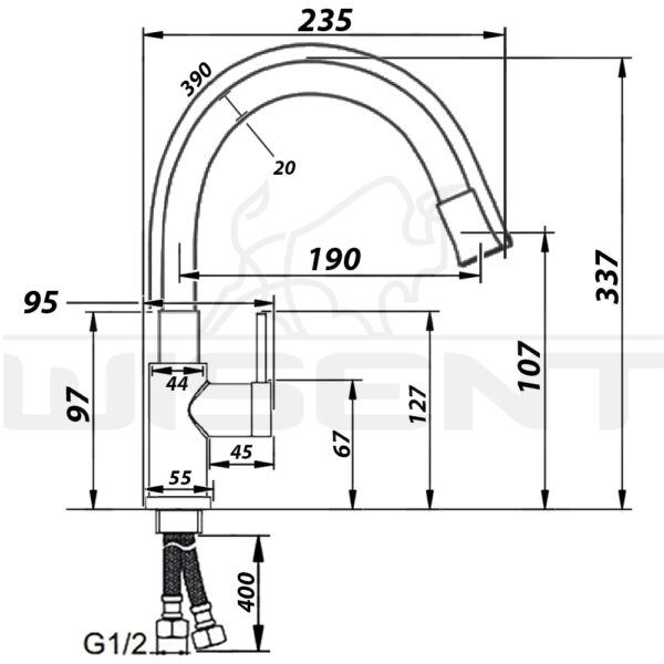 смеситель W74004-02