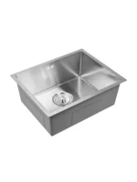 Мойка для кухни нержавеющая WISENT WS35040-Z/W02-114