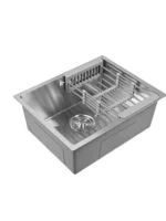 Мойка для кухни нержавеющая WISENT WS35040-Z W02-114 W302644