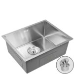 Мойка для кухни нержавеющая WISENT WS35040-Z/W02-114