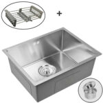 Мойка для кухни нержавеющая WISENT WS35040-Z W02-114 W302644