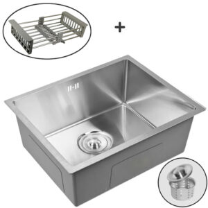 Мойка для кухни нержавеющая WISENT WS35040-Z W02-114 W302644